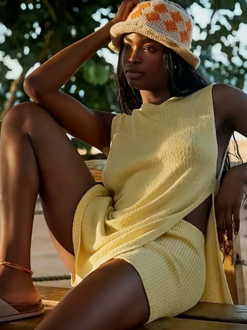 Soft Knit Tunic & Shorts Sets As Seen On Tiktok